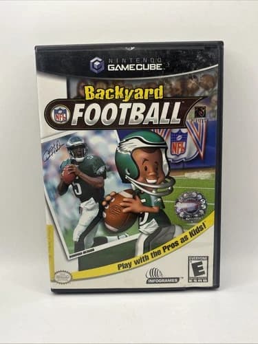 Backyard Football Nintendo GameCube 2002 Complete With Manual