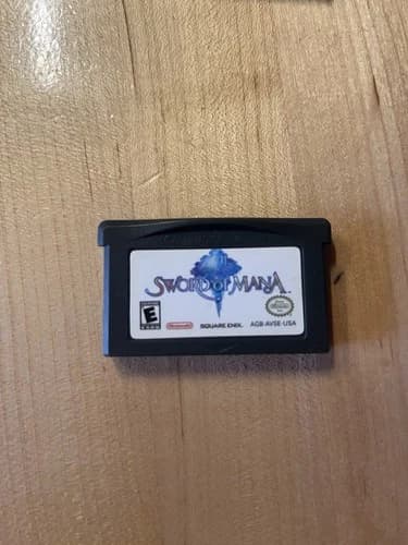 Nintendo Sword of Mana Game Boy Advance Cartridge Square Enix Authentic Working
