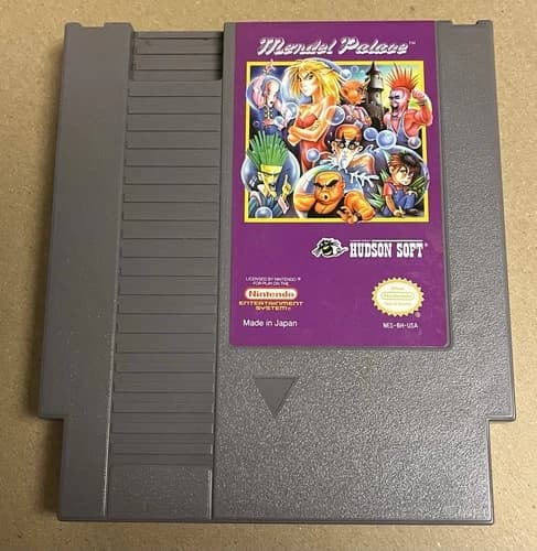 MENDEL PALACE Game Cartridge for the Nintendo NES