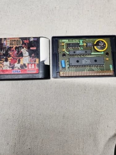 NBA Action '94 NEW BATTERY! TESTED!(Sega Genesis, 1994)