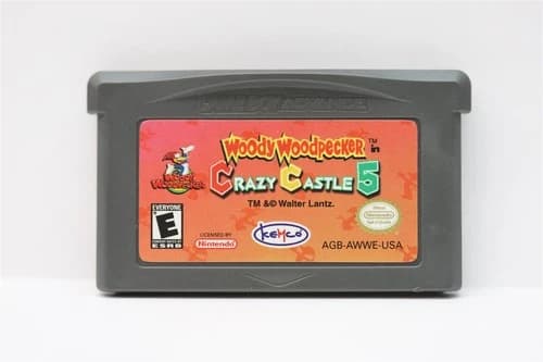 Woody Woodpecker in Crazy Castle 5 GBA (Game Boy Advance, 2002)