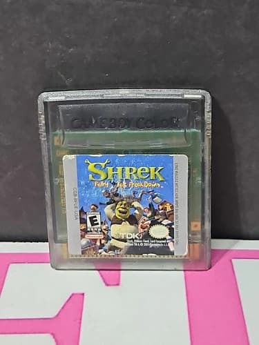 SHREK FAIRY TALE FREAK DOWN GameBoy Color Game Cartridge Pre-owned