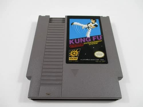 KUNG FU Nintendo NES Game Cartridge Authentic!