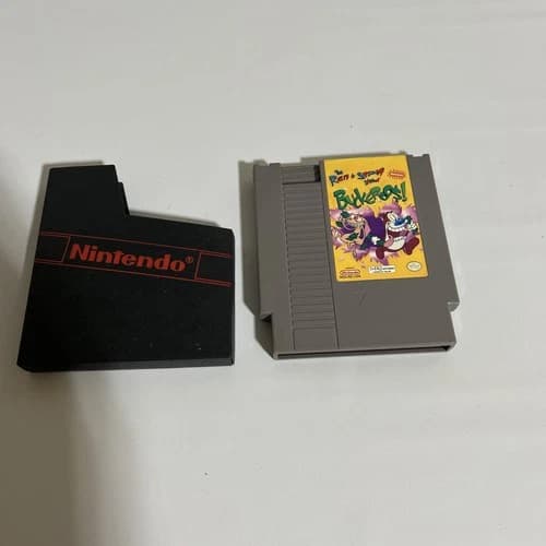 Ren & Stimpy Show: Buckaroo (Nintendo Entertainment System, 1993) TESTED!