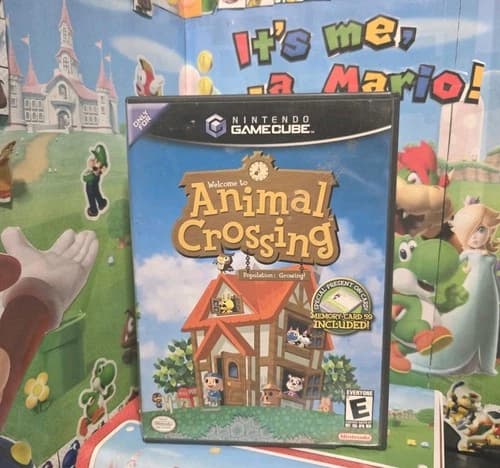 Animal Crossing Nintendo GameCube US version Black Label Tested