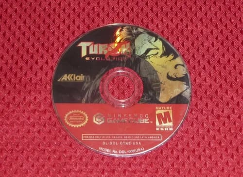 Turok Evolution (Nintendo GameCube, 2002)-Disc Only