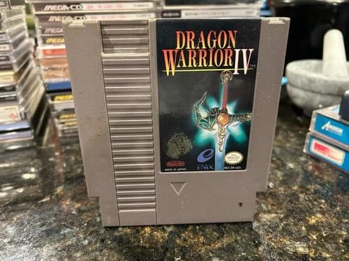 Dragon Warrior IV 4 (Nintendo Entertainment System, 1992) NES