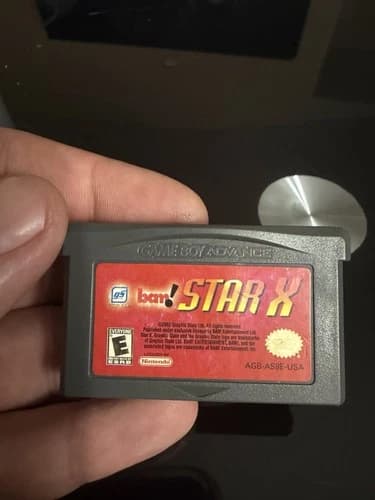 Star X (Game Boy Advance, GBA) Authentic • Tested •