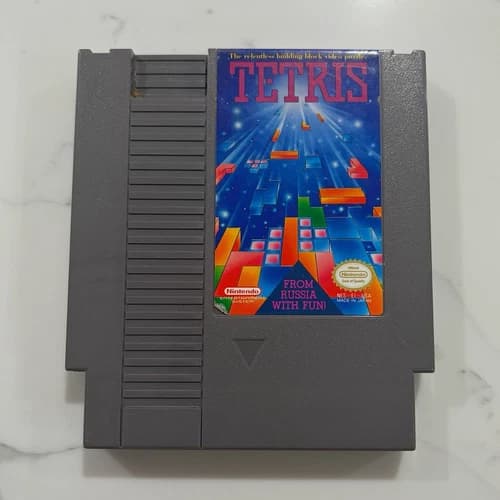 Tetris (Nintendo NES) Game Cart Only - Authentic