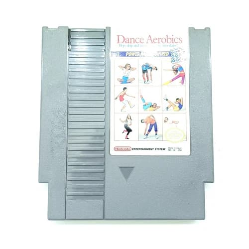 Dance Aerobics (Nintendo Entertainment System, 1989) NES Authentic Cartridge