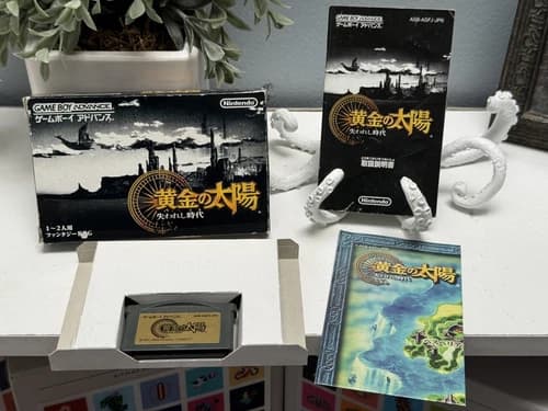 Golden Sun: The Lost Age Game Boy Advance ~USA~ Ougon no Taiyou Nintendo GBA CIB