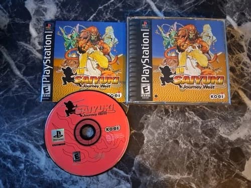 Saiyuki Journey West PS1 Complete CIB Tested Authentic
