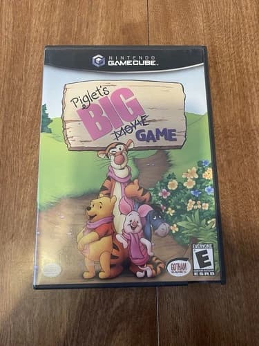 Piglet's BIG Game GameCube CIB tested working