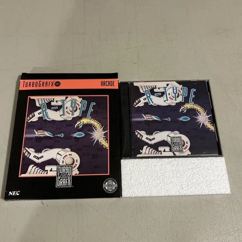 R-Type TurboGrafx-16 TG16 - Complete - Tested - Authentic Boxed