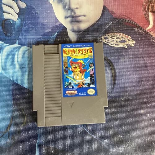 Puss 'n Boots: Pero's Great Adventure (NES, 1990) AUTHENTIC