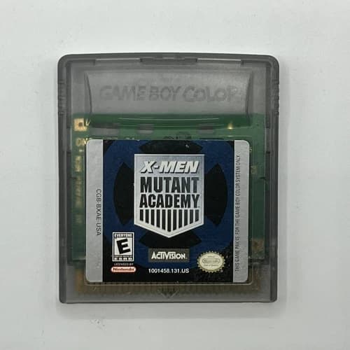 Nintendo Game Boy Color Marvel X-Men Mutant Academy Tested & Working Activision