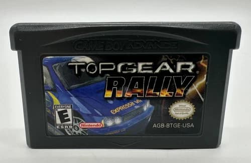 Top Gear Rally (Nintendo Game Boy Advance, 2003)- TESTED & WORKS