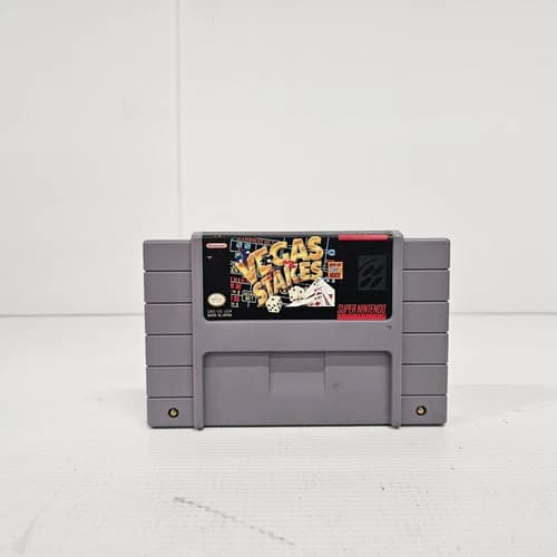 Vegas Stakes (Super Nintendo Entertainment System SNES) - Cart