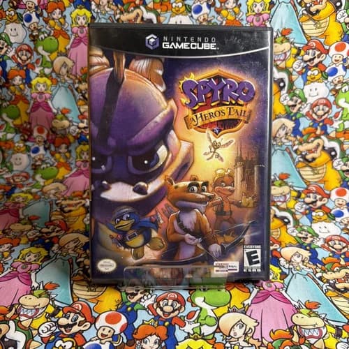 Spyro: A Hero's Tail (Nintendo GameCube, 2004) tested