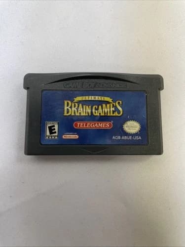 Ultimate Brain Games (Nintendo Game Boy Advance, 2003) Cart Only