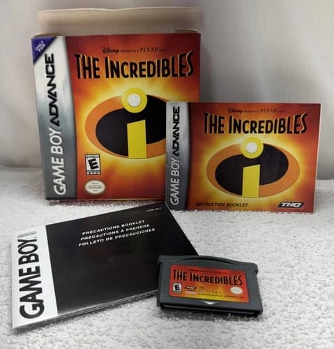 The Incredibles (Nintendo Game Boy Advance) CIB - Tested
