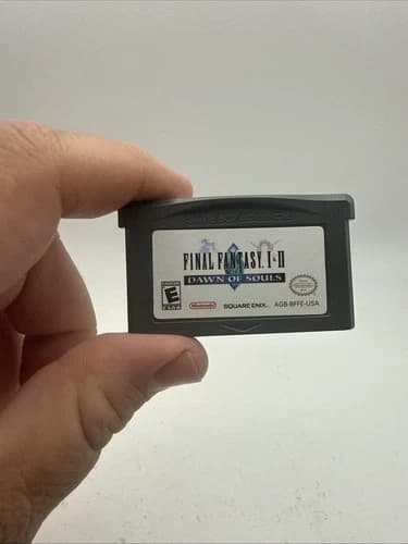 Final Fantasy 1 and 2 Dawn of Souls Gameboy Advance 2004 Cartridge Only Tested
