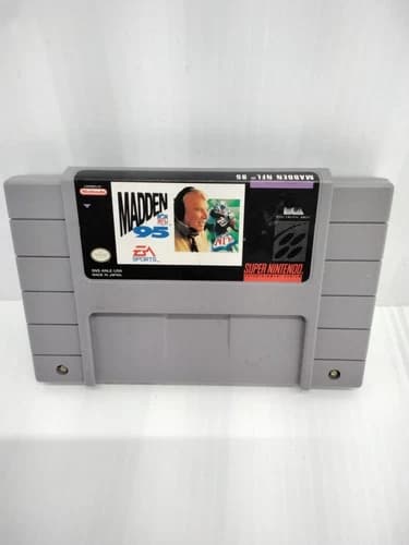 Madden NFL 95 (Super Nintendo Entertainment System, 1994)