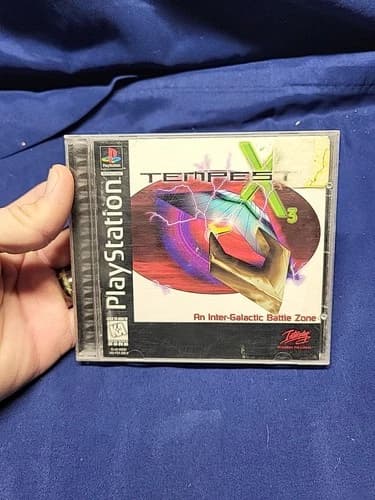Sony PlayStation 1 Tempest X3 1996 Complete Game, Tested