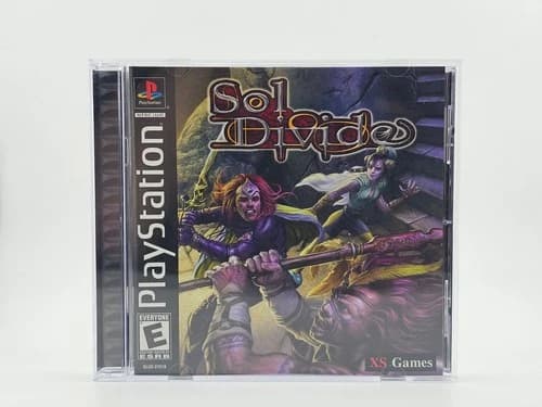 Sony Playstation 1 PS1 Sol Divide CIB Cleaned & Tested