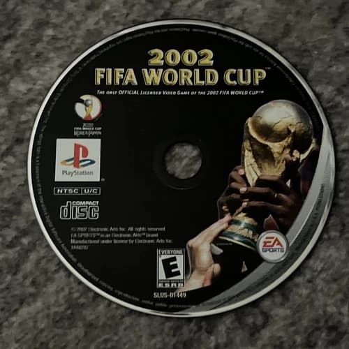 2002 FIFA World Cup (Sony PlayStation 1, 2002) PS1 Disc Only Tested