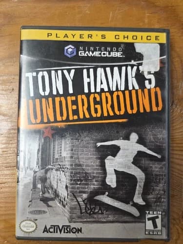 Tony Hawk's Underground (Nintendo GameCube, 2003) CIB - Cleaned/Tested/Works!