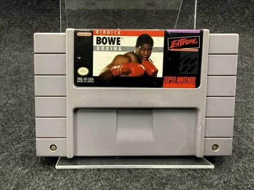 Riddick Bowe Boxing (Super Nintendo Entertainment System) Cart Only TESTED