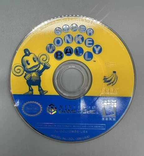 Super Monkey Ball - Nintendo GameCube Disc Only, Tested, Works!