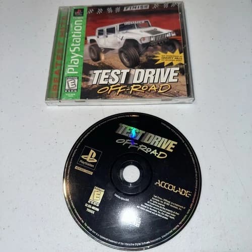 Playstation TEST DRIVE Off-Road COMPLETE TESTED