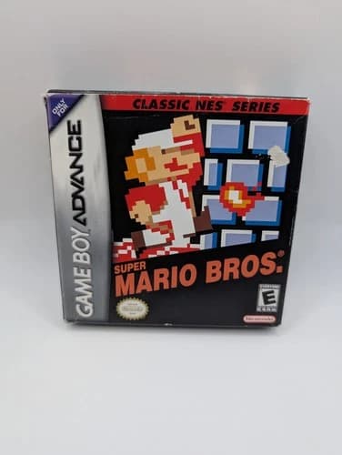 Super Mario Bros. Classic NES Series Nintendo Game Boy Advance 2004 CIB TESTED