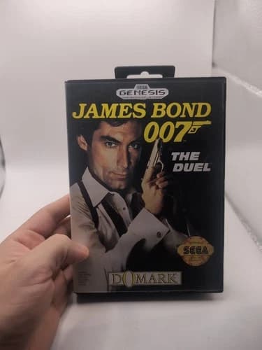 James Bond 007 The Duel Sega Genesis Complete in Box