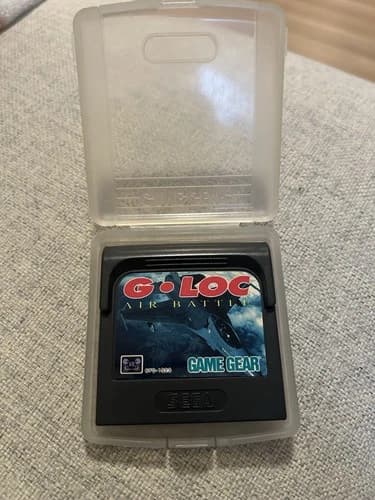 G Loc Air Battle Sega Game Gear