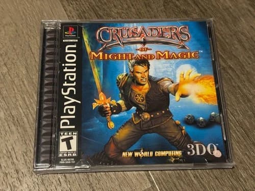 Crusaders of Might and Magic Sony Playstation 1 PS1 Complete CIB w/Reg Card