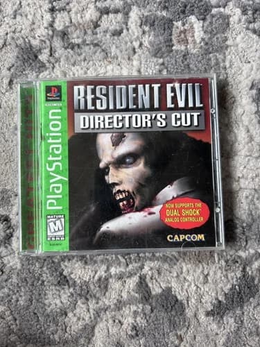 Resident Evil Directors Cut, Greatest Hits (PlayStation 1, 1998) PS1 W/Reg Card