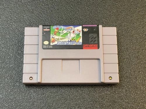 Bugs Bunny Rabbit Rampage (Super Nintendo SNES, 1994) TESTED WORKING!!