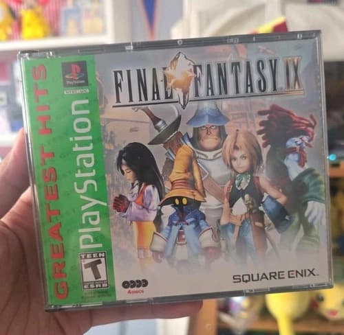 Final Fantasy IX 9 Greatest Hits Sony PlayStation 1 PS1 Complete W/ Manual CIB