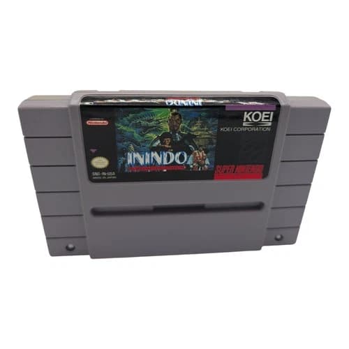 Inindo: Way of the Ninja Super Nintendo SNES Cartridge Only Tested Working