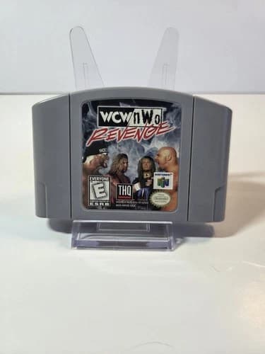 WCW vs NWO Revenge N64 Authentic Cartridge Tested