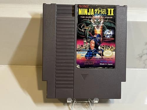 Ninja Gaiden 2 II - 1990 NES Nintendo Game - Cart Only - TESTED!