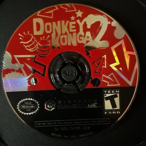 Donkey Konga 2 Nintendo GameCube Disc Only - Tested Working