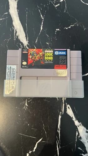 Operation Logic Bomb (Super Nintendo Entertainment System, 1993) SNES