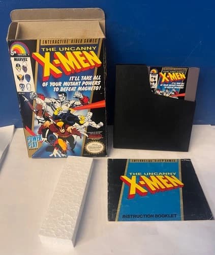 The Uncanny X-Men - CIB (Nintendo Entertainment System, 1989) NES