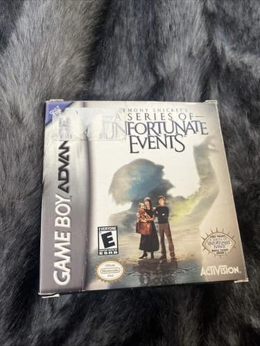 Lemony Snicket's A Series of Unfortunate Events (Nintendo Game Boy Advance) CIB