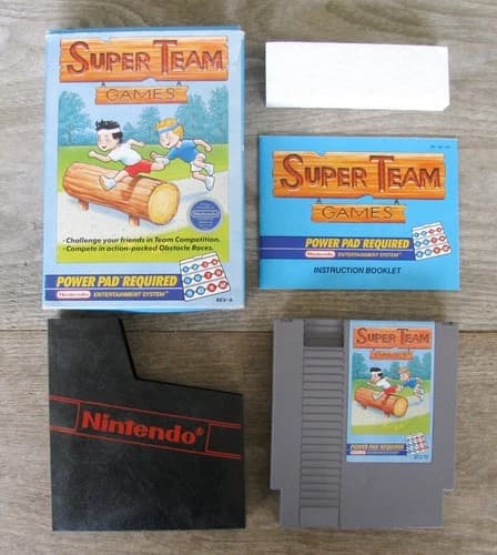 Super Team Games (Nintendo NES) Complete With Manual CIB