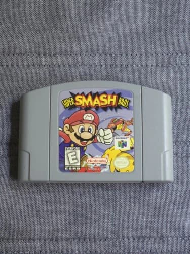 Super Smash Bros N64 Nintendo 64 Cartridge Only Tested